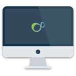 desktop screen wit unlimited logo