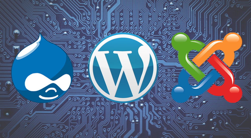 wordpress joomla drupal comparison