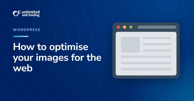How to optimise your images for the web