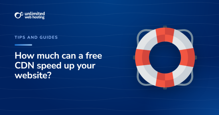 How much can a free CDN speed up your website?